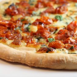 Cherry Tomato Pizza Margherita