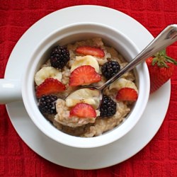 Banana Berry Oatmeal