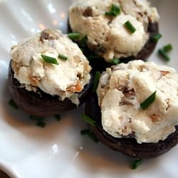 Chevre Stuffed Mushrooms