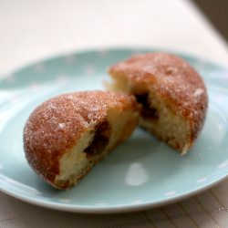Chocolate Filled Doughnuts