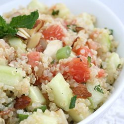 Quinoa-Grapefruit-Cucumber Salad