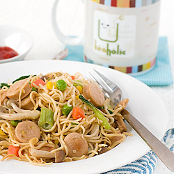 Stir-fried Egg Noodles