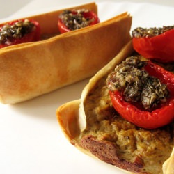 Filo Boat w/ Aubergines (in Slovanian)