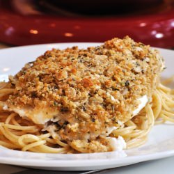Baked Oatmeal-Crusted Tilapia
