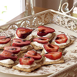 Strawberry-Balsamic Appetizer