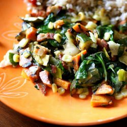 Zucchini and Sweet Potato Salad