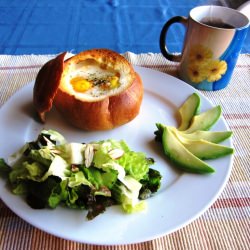 Eggs in a Bread Bowl