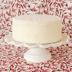 Raspberry Lemon Coconut Cake