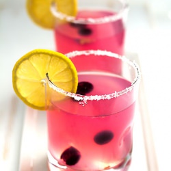Spiked Blueberry Lemonade
