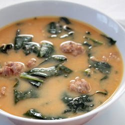 White Bean & Roasted Garlic Soup