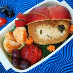 Pirate Monkey Sandwich Bento