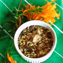 Diri Jon Jon (Mushroom Rice)