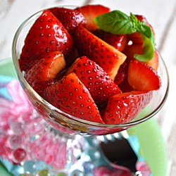 Zesty Balsamic Strawberries