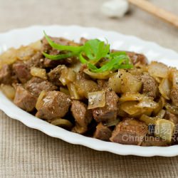 Black Pepper Beef Stir Fry