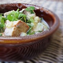 Corn and Squash Coconut Stew