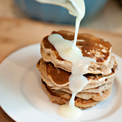 Cinnamon Bun Pancakes