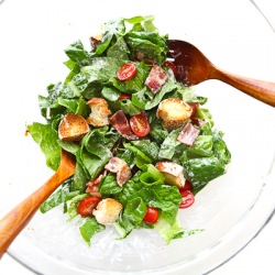 BLT Salad with Buttermilk Dressing