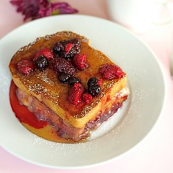 Stuffed French Toast with Brie