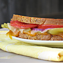 Grilled Cheese on Rye w/ Chilies