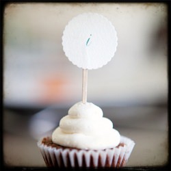 Chocolate Sour Cream (Mini) Cupcake