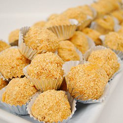 Passion Fruit Cheesecake Truffles