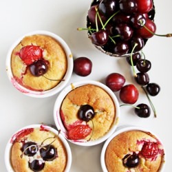 Individual Cherry & Plum Clafoutis