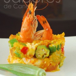Shrimp with Okra