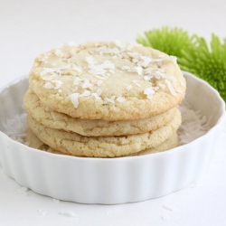 Lime and Coconut Sugar Cookies