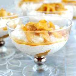 Arborio Rice Pudding with Apples