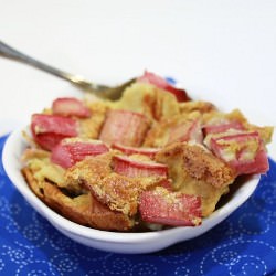 Rhubarb Clafoutis