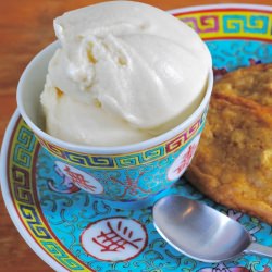 Maple Ginger Gelato and Cookies