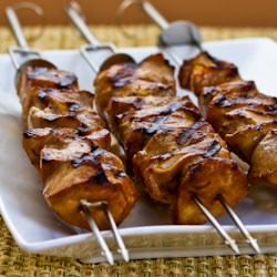 Grilled Chicken Sanpete Kabobs