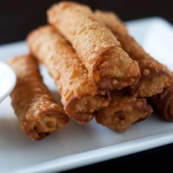 Stir Fry & Homemade Egg Rolls