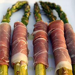 Roasted Asparagus w/Prosciutto