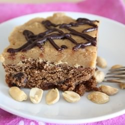 Peanut Butter Cookie Dough Brownies