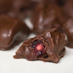 Chocolate Covered Pomegranate Seeds