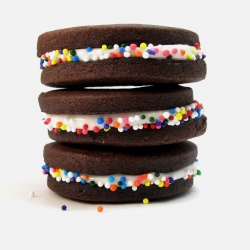 Sprinkle Sandwich Cookies