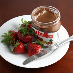 Strawberries and Nutella