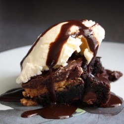 Peanut Peanut Butter Brownie
