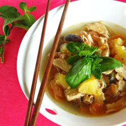 Vietnamese Chicken & Pineapple Soup