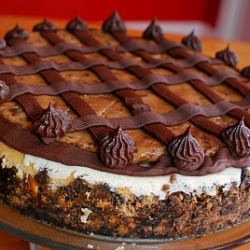 Cookie Dough Fudge Cheesecake