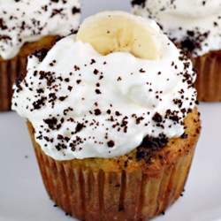Banana Cream Pie Cupcakes