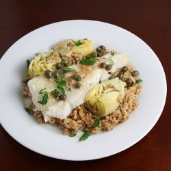 Halibut Piccata