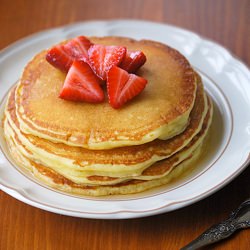 Whole Wheat Buttermilk Pancakes