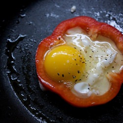 Bell Pepper Egg-in-a-hole