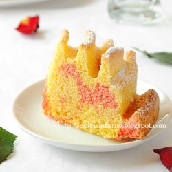 Lemon and Sour Cherry Rose Cake