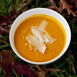Butternut Squash and Parmesan Soup