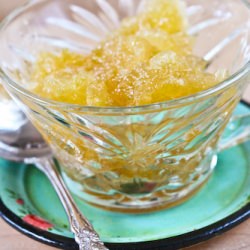 Rhubarb Gelee