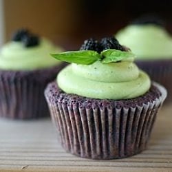 Blackberry Cupcakes