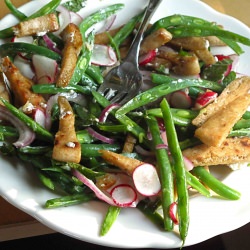 Green Bean and Pita Salad